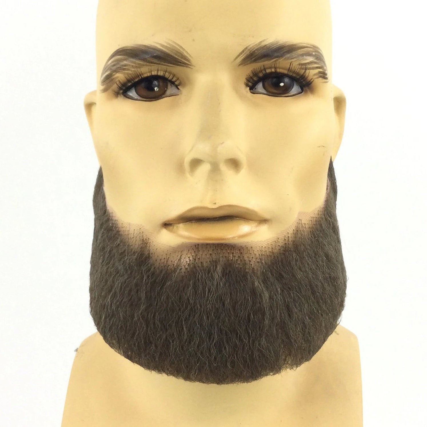 Theatrical Quality Premium Natural Lace-Back Beard