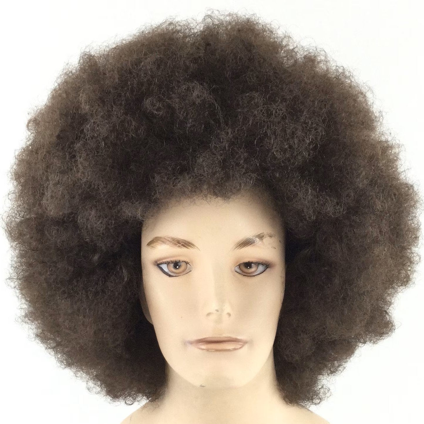 1970s Disco Style Afro Unisex Wig in Natural Colors