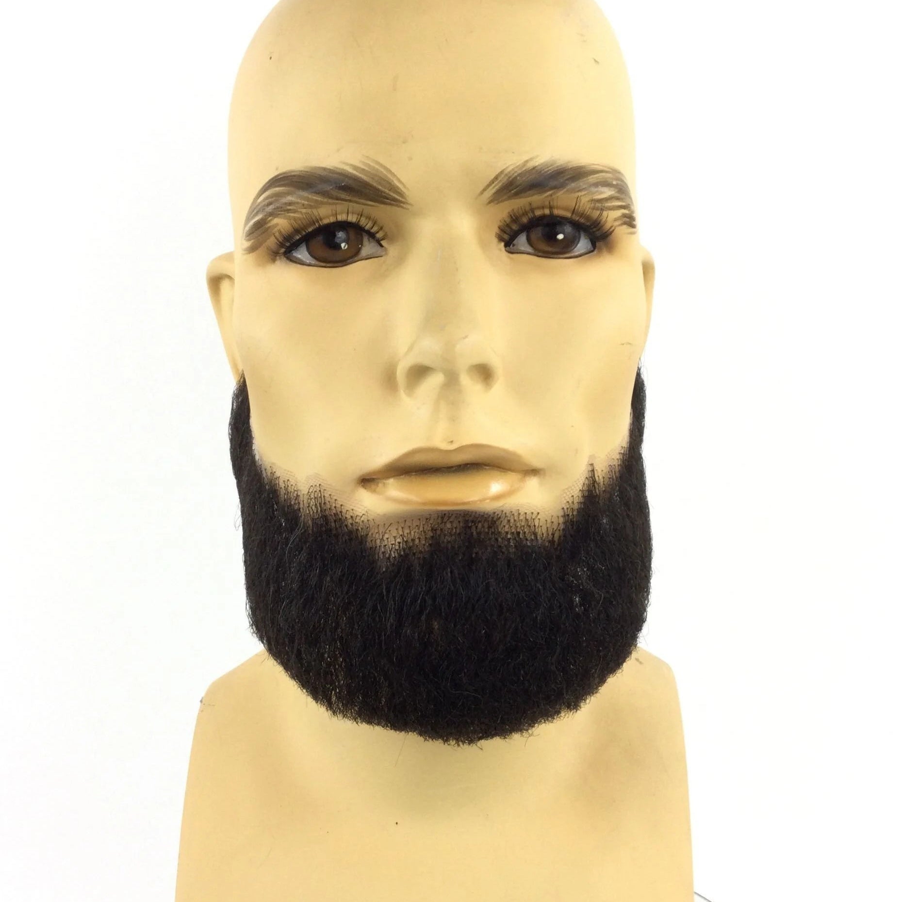 Theatrical Quality Premium Natural Lace-Back Beard