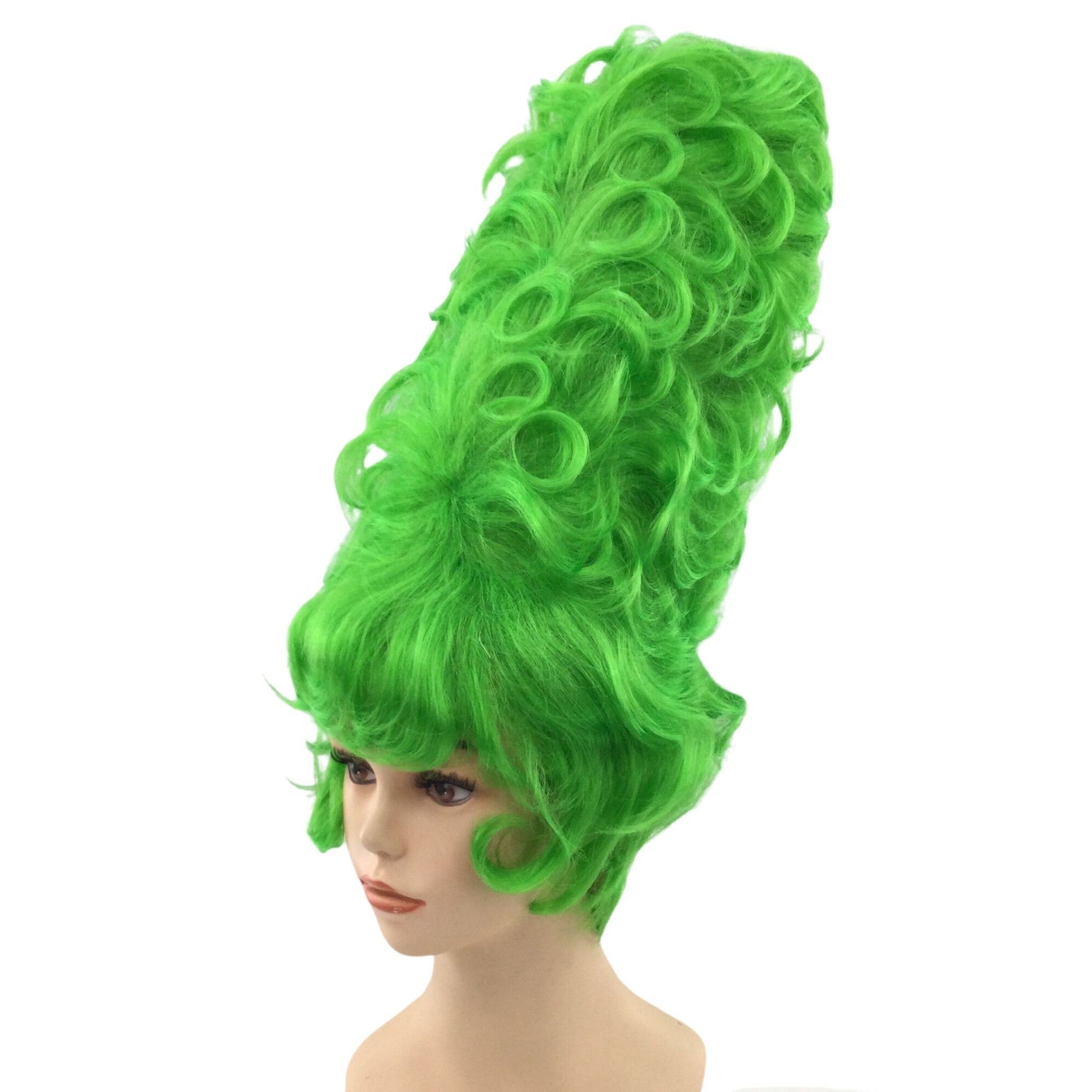 1950’s High Top Beehive Colorful Theatrical Wig