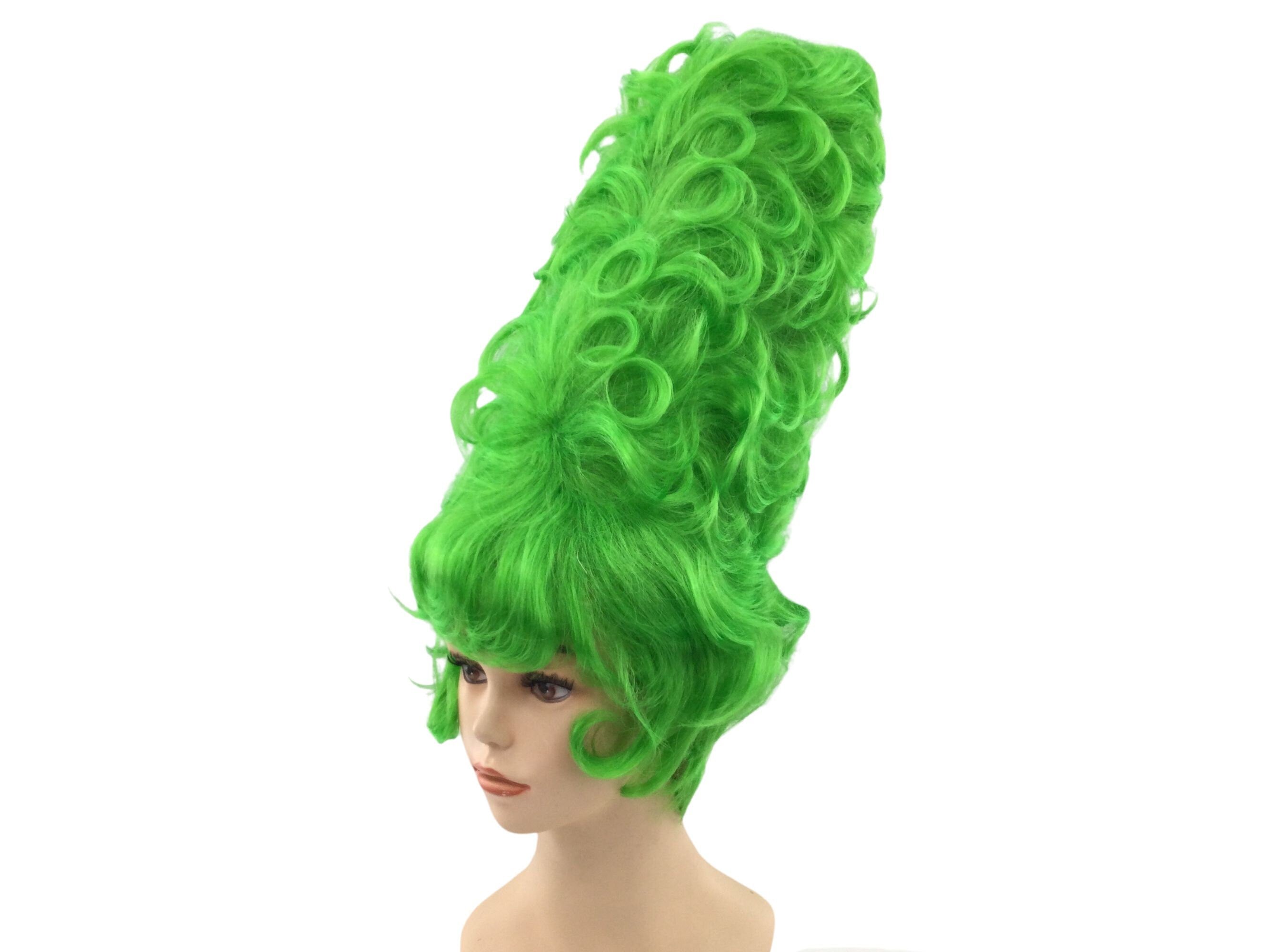 1950’s High Top Beehive Colorful Theatrical Wig