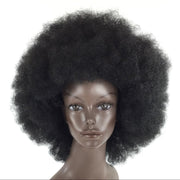 1970s Disco Style Afro Unisex Wig in Natural Colors