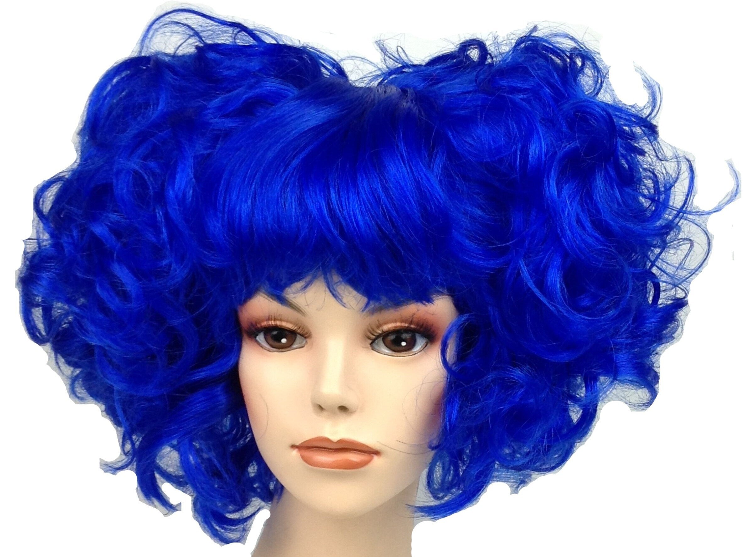 POM-POM Rave/Anime Theatrical Costume Wig in Fun Colors