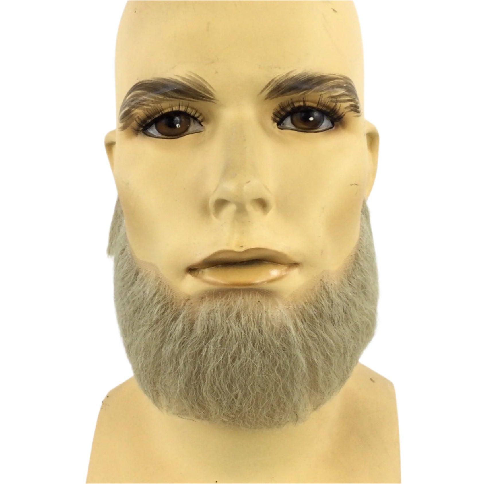 Theatrical Quality Premium Natural Lace-Back Beard
