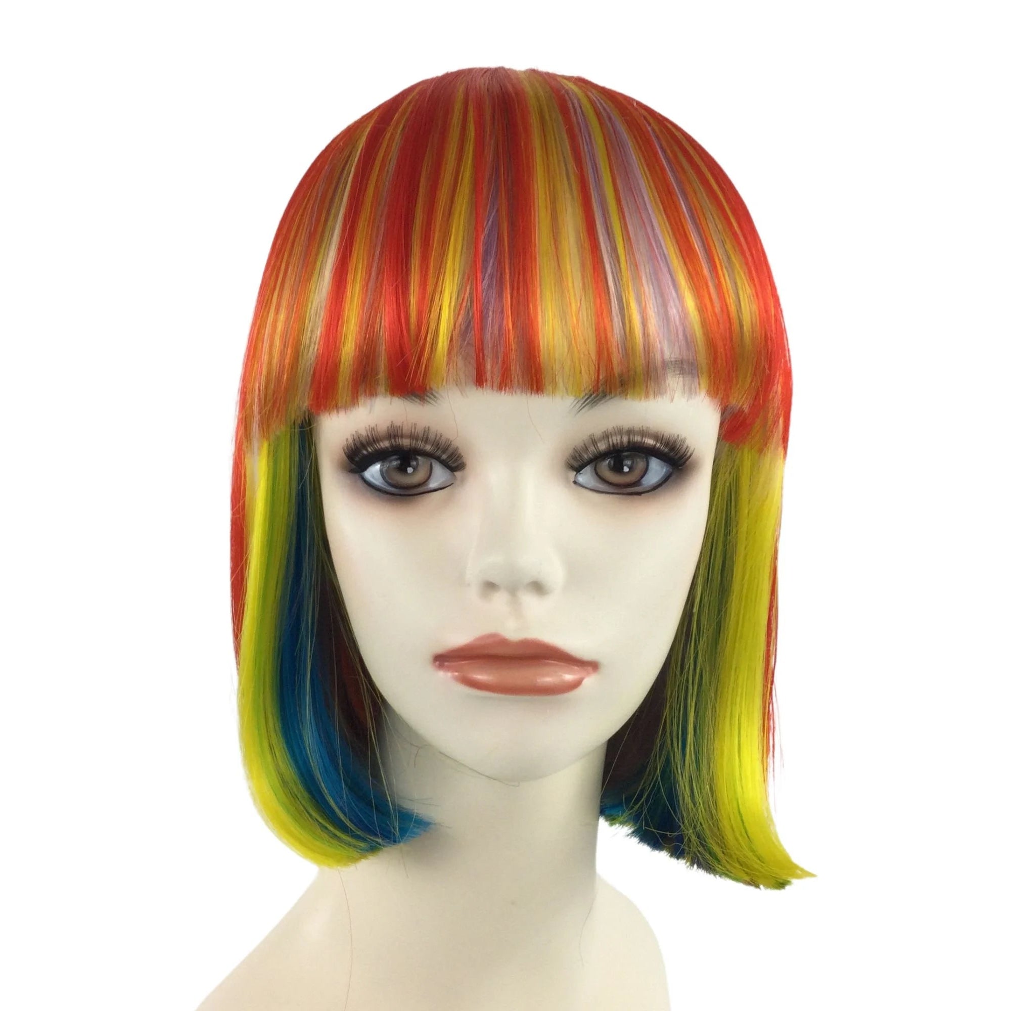 Rainbow Pride Deluxe Cosplay Costume Wig