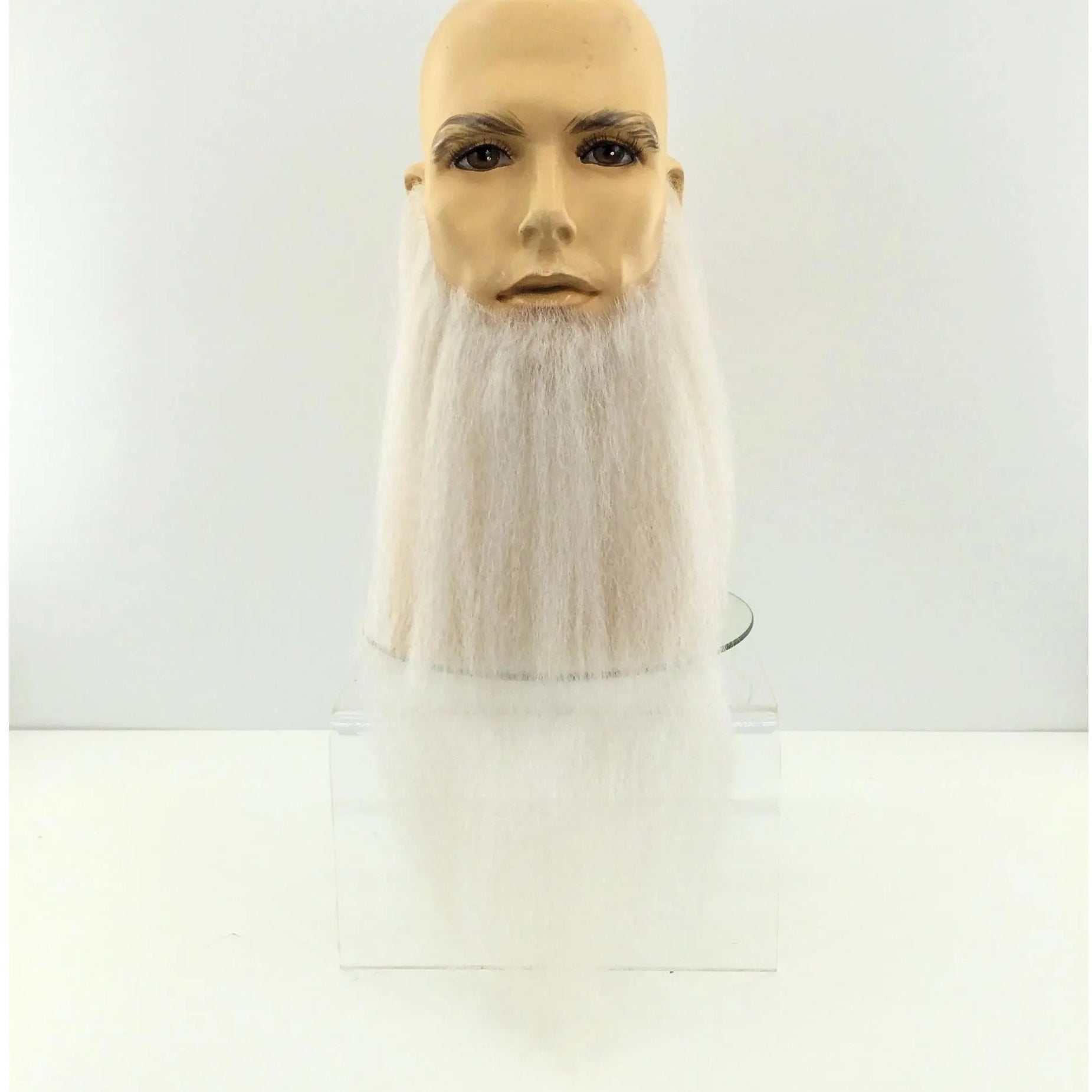 Theatrical Quality Premium 18" Long Lace-Back Beard - 4 Colors