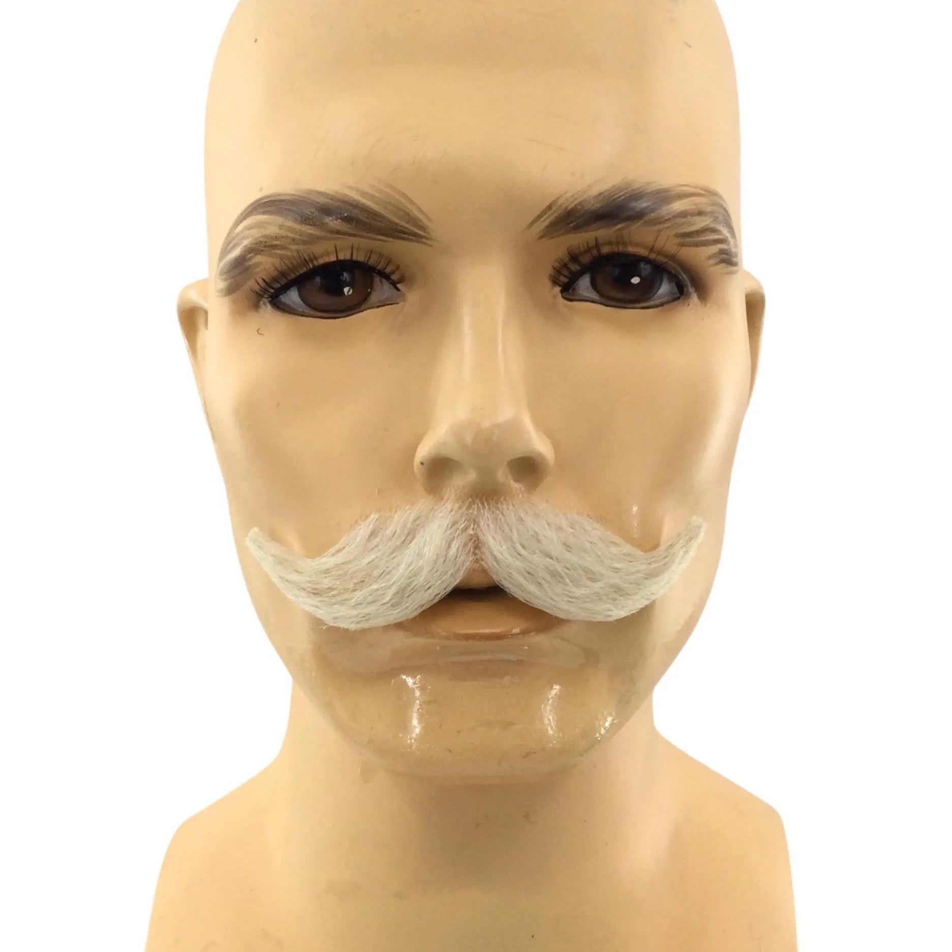 Theatrical Quality Premium Handle Bar Mustache - 7 Colors