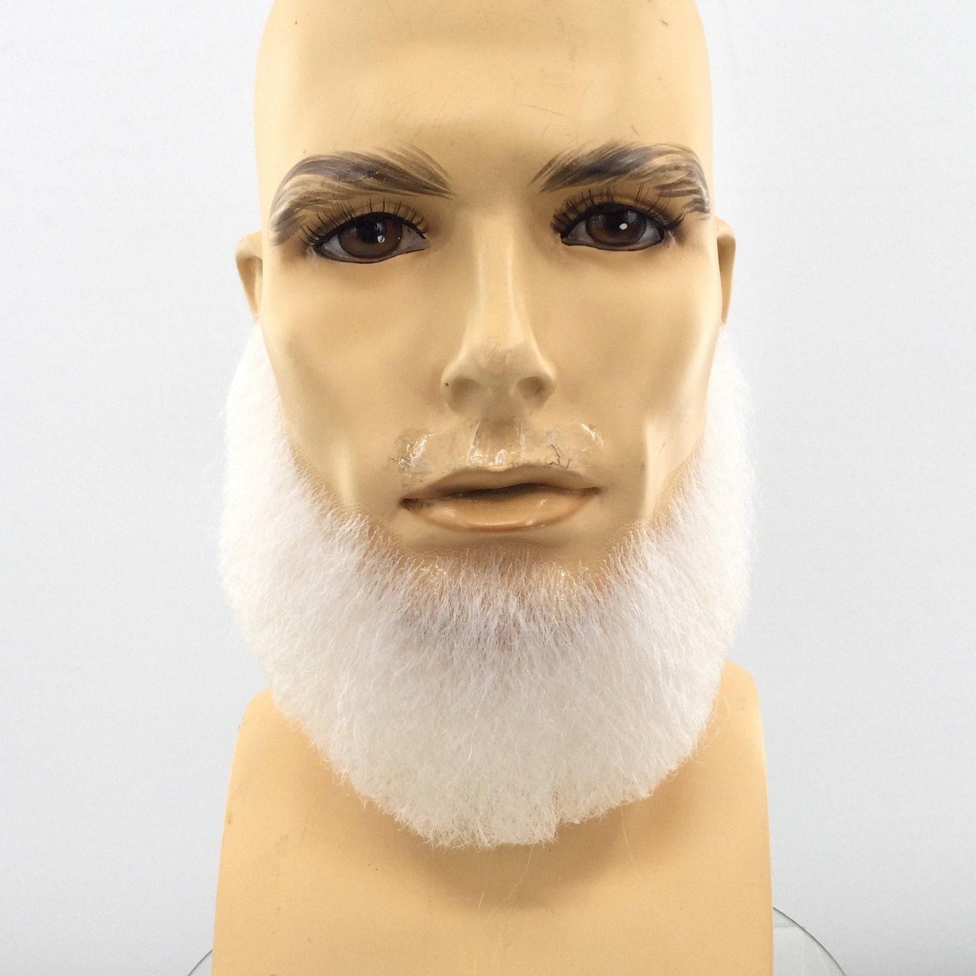 Theatrical Quality Premium Natural Lace-Back Beard
