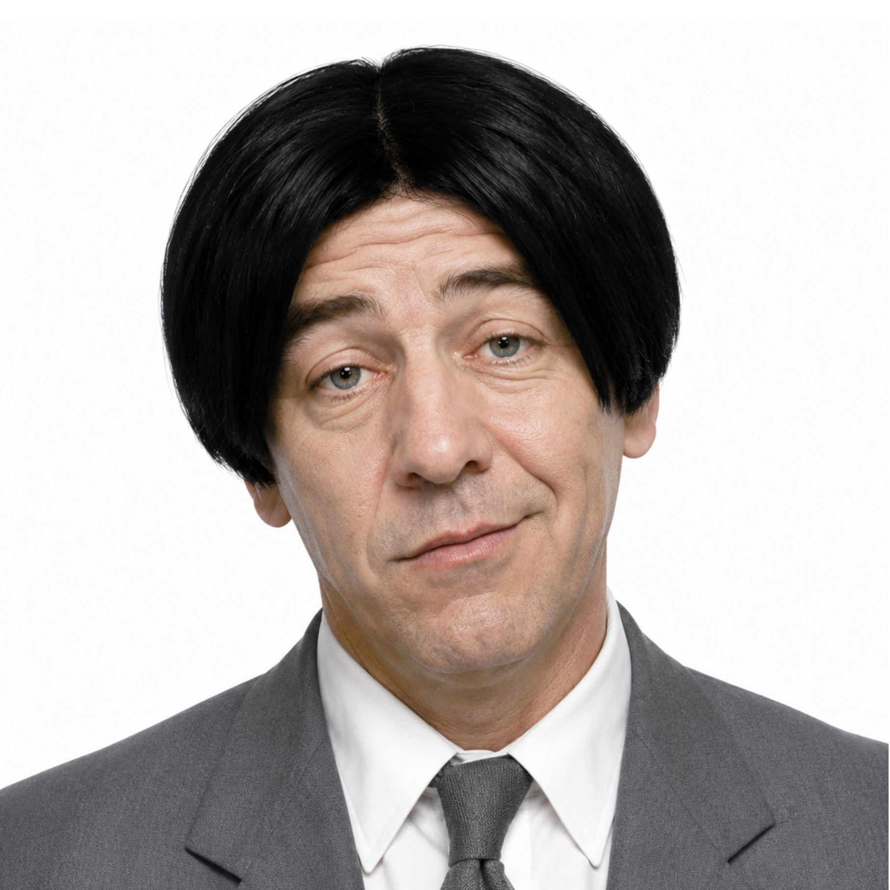 SHEMP HOWARD Style Theatrical Costume Wig